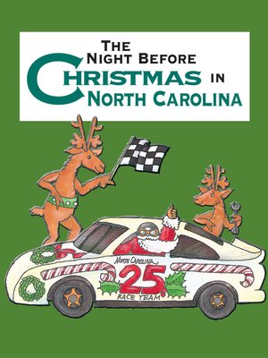 cover image of The Night Before Christmas in North Carolina